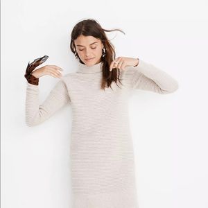NWT Madewell SkyCraper sweater-Dress Marino Wool